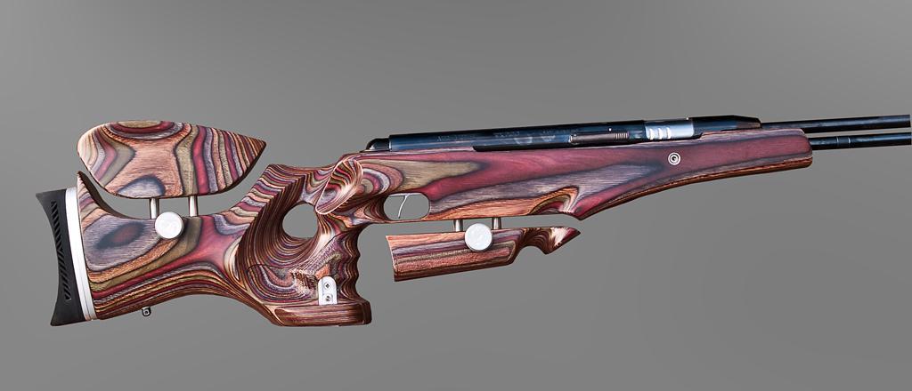 Diana RWS 48 Air rifle stock is made of a beautiful beech wood